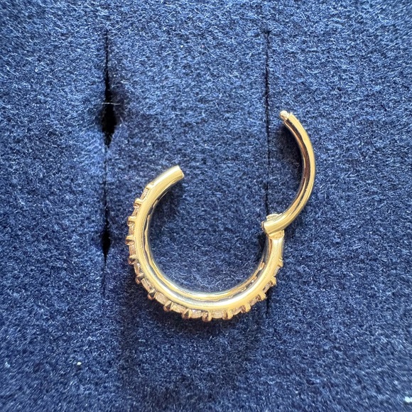 Jewelry | Elegant 14k Solid Gold Double Hoop | Poshmark